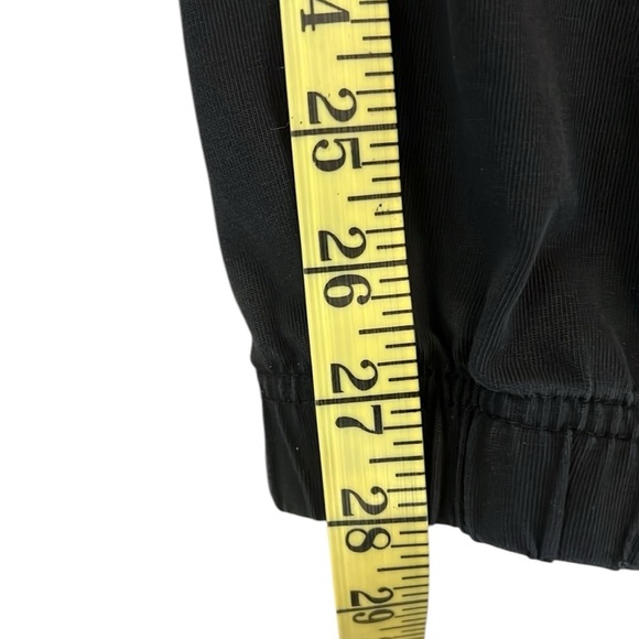 Adidas Baggy Jogger Sweatpants Black Spell Out Trefoil Logo Pockets 2XL XXL - Picture 8 of 14